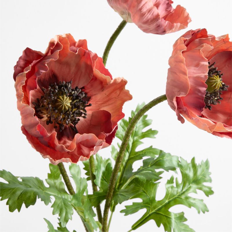 Faux Copper Floral Stem 24', Set of 3 by Abigail Ahern