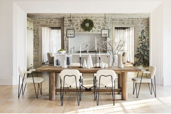 Faux Ilex White Berry Stem Branch