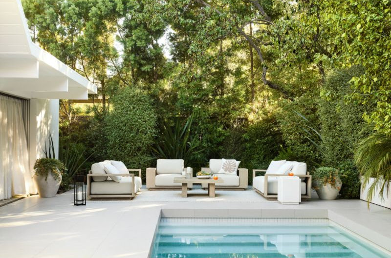 Wabi Large Sand Fiberstone Planter by Leanne Ford