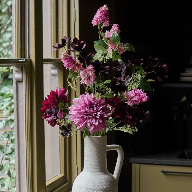 Faux Lilac Dahlia Stem 24' by Abigail Ahern